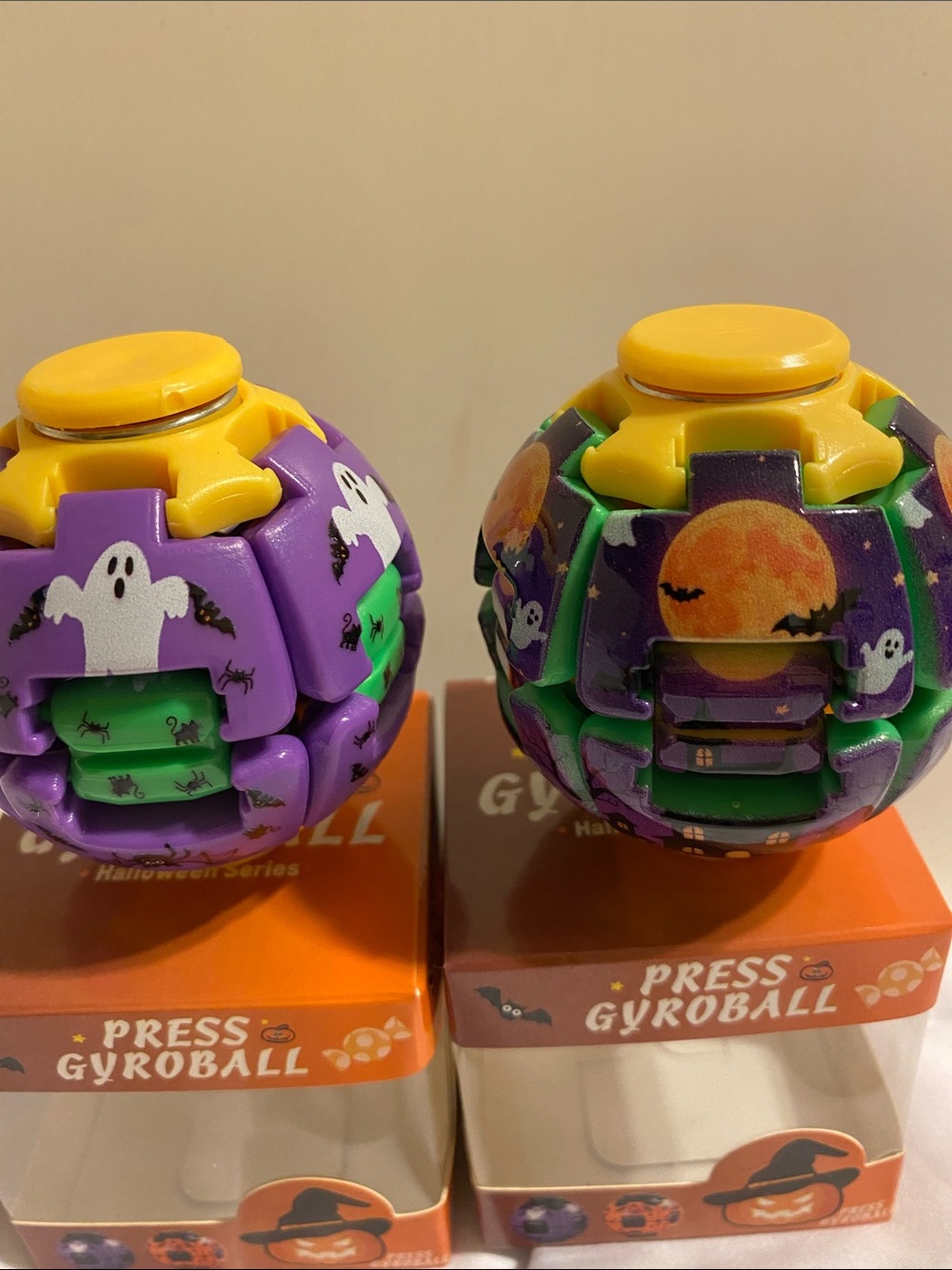 Halloween Press Gyroball Spinner Ball